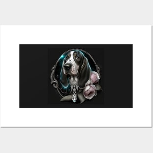 Basset Hound Diva Posters and Art